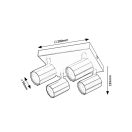 Rábalux 73026 Rogelio spot lámpa