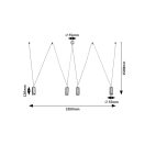 Rábalux 73038 Senobia függeszték