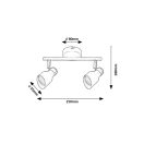 Rábalux 73048 Lilou spot lámpa