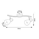 Rábalux 73092 Soma 2xE14 spot lámpa