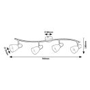 Rábalux 73094 Soma 4xE14 spot lámpa