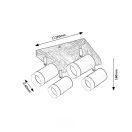 Rábalux 73124 Toras spot lámpa