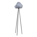 Rábalux 74000 Lomiro 157x44cm, újrahasznosított filc búrás, 1xE27, vezetékre szerelt kapcsolós álló lámpa