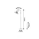 Rábalux 74003 Azim álló lámpa