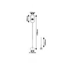 Rábalux 74029 Ghita álló lámpa