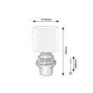 Rábalux 74059 Glimo 27,5x15cm, 1xE14 asztali lámpa