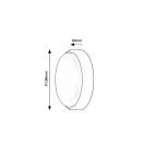 Rábalux 7407 Hort kültéri fali/mennyezeti lámpa