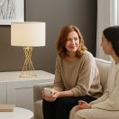 Rábalux 74081 Nivra 50x30cm, 1xE27 asztali lámpa