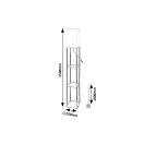 Rábalux 74191 Bronn álló lámpa