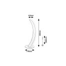 Rábalux 74196 Jarnelle 30x12,5cm, 850lm, 3000K asztali lámpa