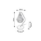 Rábalux 74201 Norah éjjeli lámpa