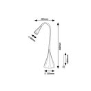 Rábalux 74205 Jeff íróasztali lámpa