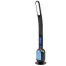 Rábalux 74230 Figen 38x31cm, érintőkapcsolós, fényerőszabályzós, alul színváltós, idő, dátum és hőmérséklet kijelzős, 290lm, 5000K íróasztali lámpa