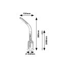 Rábalux 74231 Figen 38x31cm, érintőkapcsolós, fényerőszabályzós, alul színváltós, idő, dátum és hőmérséklet kijelzős, 290lm, 5000K íróasztali lámpa