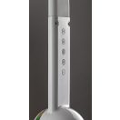 Rábalux 74231 Figen 38x31cm, érintőkapcsolós, fényerőszabályzós, alul színváltós, idő, dátum és hőmérséklet kijelzős, 290lm, 5000K íróasztali lámpa