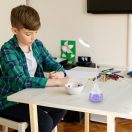 Rábalux 74248 Vivter 47x16cm, érintőkapcsolós, fényerőszabályzós, alul színváltós, 220lm, 4000K íróasztali lámpa