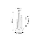 Rábalux 74366 Ramira 36,5x17cm, 3xG9 asztali lámpa