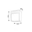 Rábalux 7476 Balimo kültéri fali lámpa