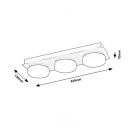 Rábalux 75003 Attichus fürdőszobai mennyezeti lámpa