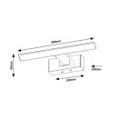 Rábalux 75024 Loric 30cm, 375lm, 4000K, IP44 fürdőszobai fali lámpa