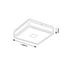 Rábalux 75034 Zoya fürdőszobai mennyezeti lámpa