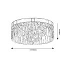 Rábalux 75036 Sybil fürdőszobai mennyezeti lámpa