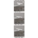 Rábalux 75049 Oliro 60cm, 1000lm, 4000K, IP44 fürdőszobai 60cm, 1000lm, 4000K, IP44 fali lámpa