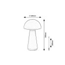 Rábalux 76007 Ishtar kültéri asztali lámpa