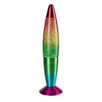   Rábalux 76008 Glitter Rainbow2 34x6cm, 24lm, 3000K, csillámos lávalámpa vezetékre szerelt kapcsolóval