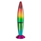 Rábalux 76008 Glitter Rainbow2 34x6cm, 24lm, 3000K, csillámos lávalámpa vezetékre szerelt kapcsolóval