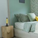 Rábalux 76029 Lavastic 39x13,5cm, 34lm, 3000K, csillámos lávalámpa vezetékre szerelt kapcsolóval