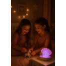 Rábalux 76030 Sparkly 15x13cm, elemes, 0,8W LED, színváltós dekorációs lámpa