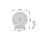 Rábalux 76031 Mandali 16,5x15cm, 1xE14, sólámpa