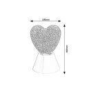 Rábalux 76040 Sparkly 16x10cm, elemes, 0,8W LED, színváltós dekorációs lámpa