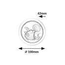 Rábalux 76072 Hedgy 10x4,2cm, 5lm, 6000K , elemmel üzemelő gyerek szobába illő éjszakai fény