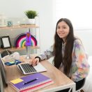 Rábalux 76106 Lollipop3 40x9,5cm, 29lm, 3000K, viaszos lávalámpa vezetékre szerelt kapcsolóval