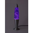 Rábalux 76115 Glitter2 40x9,5cm, 29lm, 3000K, csillámos lávalámpa vezetékre szerelt kapcsolóval