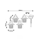 Rábalux 77003 Ximpu kültéri dekorációs lámpa