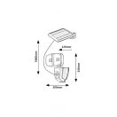 Rábalux 77012 Zlarin kültéri fali lámpa