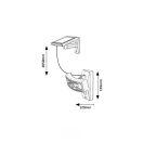 Rábalux 77019 Valpovo kültéri fali lámpa