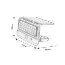 Rábalux 77040 Flaxton napelemes kültéri fali lámpa