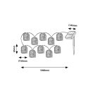 Rábalux 77047 Rupit kültéri dekorációs lámpa