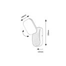 Rábalux 77057 Odiel kültéri fali lámpa