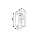 Rábalux 77085 Zernest  kültéri fali lámpa