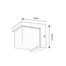 Rábalux 77096 Andelle kültéri fali lámpa