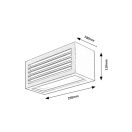 Rábalux 77100 Lublin kültéri fali lámpa