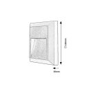 Rábalux 77105 Trento kültéri fali lámpa