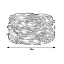 Rábalux 77124 Biri 10m hosszú, távirányítós, színváltós LED fényfüzér