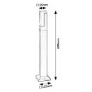Rábalux 77128 Darvas 60x6,5x12,5cm, 450lm, 2700/4000/6000K, IP54 kültéri álló lámpa