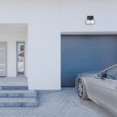 Rábalux 77129 Zavod napelemes, mozgás-érzékelős, távirányítós 19x18cm, 800lm, 5000K, IP65 kültéri fali lámpa